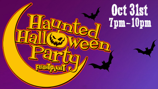 Haunted Halloween Party at the Fright Planet Park